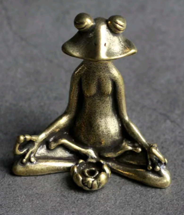 Meditation Frog Incense Holder