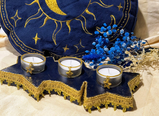 Celestial Trio Candle Holder