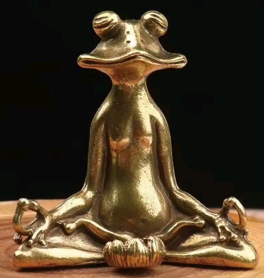 Meditation Frog Incense Holder